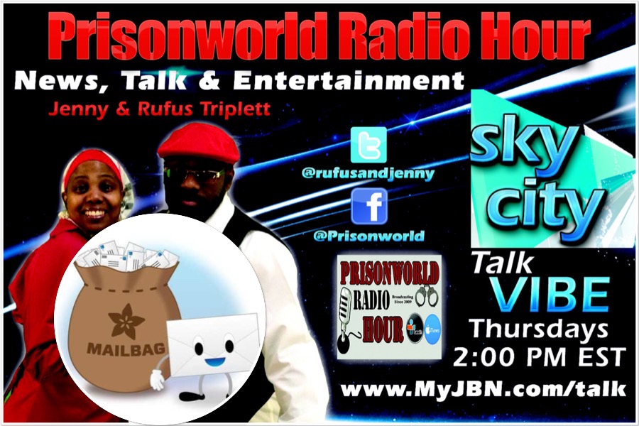 Prisonworld Radio Hour, Jenny Triplett, Rufus Triplett, Prisonworld, Prisonworld Mailbag